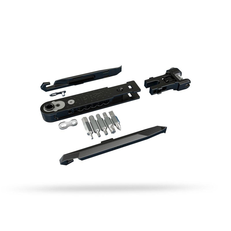 PRO Náradie MULTI-TOOL - 12 funkcií, integrované, pod sedlo PRO Náradie MULTI-TOOL - 12 funkcií, integrované, pod sedlo