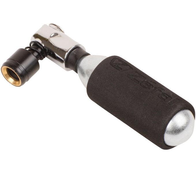 ZÉFAL Pumpička EZ BIG SHOT CO2 čierna/strieborná +16g ZÉFAL Pumpička EZ BIG SHOT CO2 čierna/strieborná +16g