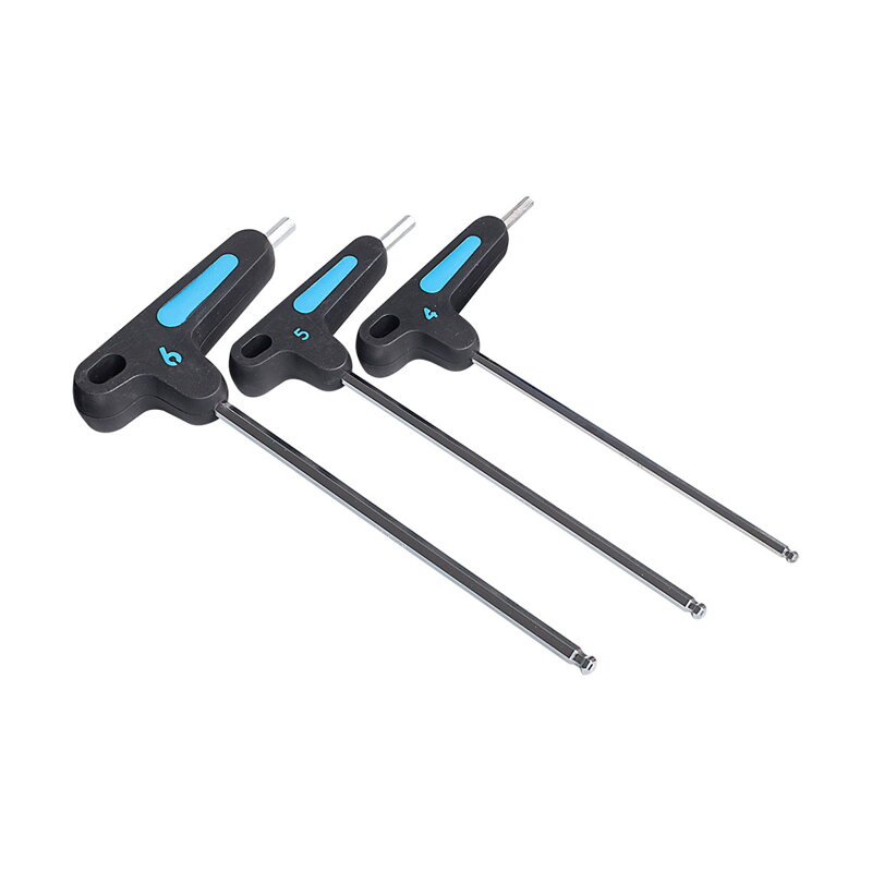 PRO Set T-kľúčov 6-hran 4/5/6mm čierny PRO Set T-kľúčov 6-hran 4/5/6mm čierny