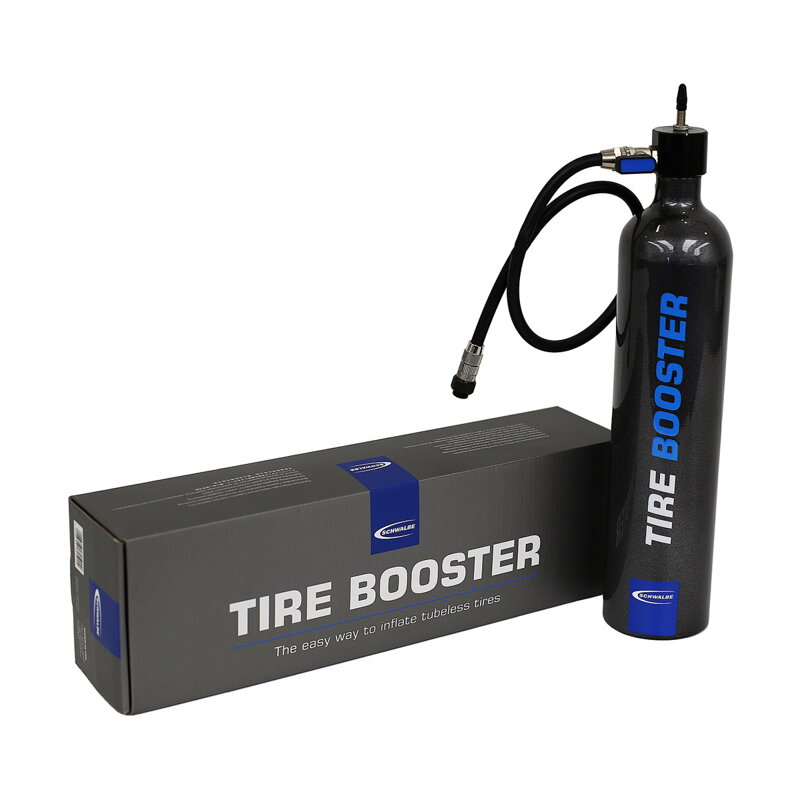 SCHWALBE Zásobnik TIRE BOOSTER na tlakovanie bezdušových kolies SCHWALBE Zásobnik TIRE BOOSTER na tlakovanie bezdušových kolies