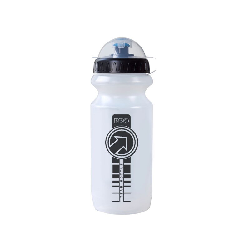 PRO Fľaša TEAM s krytom transparentná 600ml PRO Fľaša TEAM s krytom transparentná 600ml