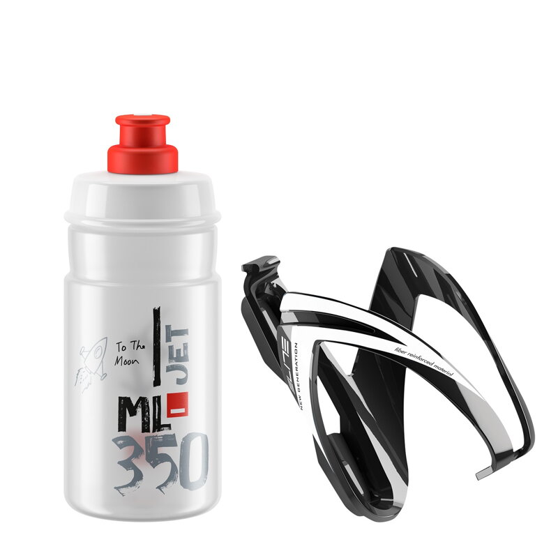 ELITE Flaša s košíkom set CEO červené logo, 350 ml ELITE Flaša s košíkom set CEO červené logo, 350 ml