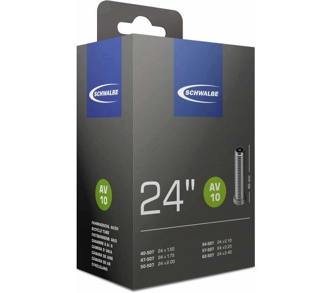 SCHWALBE Duša AV9 24x1 1/8/1.75 40mm (28/47-507/541) 130g SCHWALBE Duša AV9 24x1 1/8/1.75 40mm (28/47-507/541) 130g