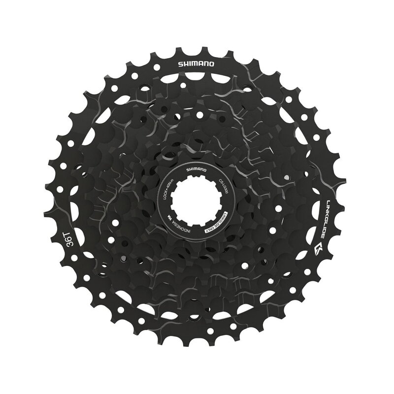 SHIMANO Kazeta CS-LG300 9-kolo 11-36z. Linkglide CUES SHIMANO Kazeta CS-LG300 9-kolo 11-36z. Linkglide CUES