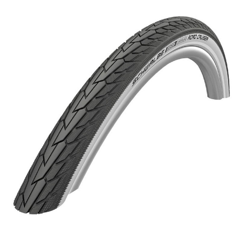 SCHWALBE Plášť ROAD CRUISER (47-406) 20x1.75 K-Guard 50EPI 545g Biely bok  Green