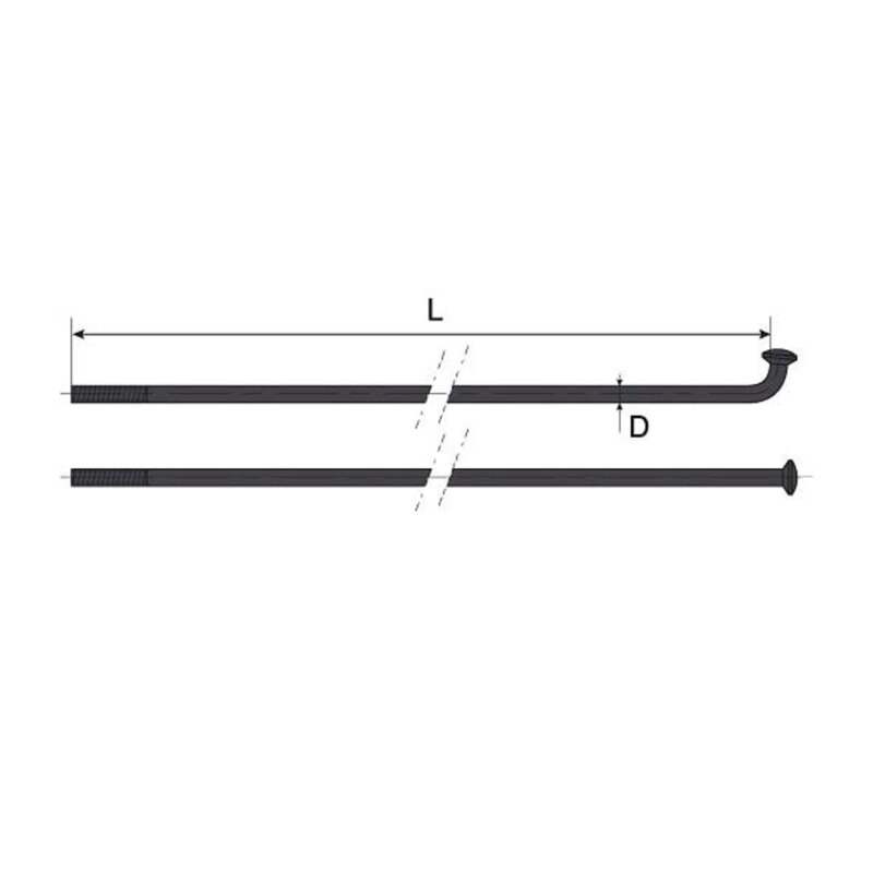 MACH1 Špice Inox Plus 2/268 čierne OEM 10ks MACH1 Špice Inox Plus 2/268 čierne OEM 10ks