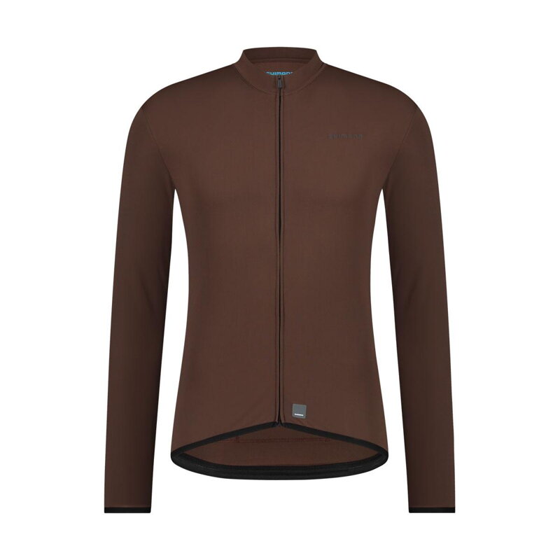 SHIMANO Dres VERTEX THERMAL LONG hnedý