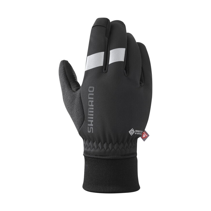 SHIMANO Rukavice WINDSTOPPER PRIMALOFT čierne SHIMANO Rukavice WINDSTOPPER PRIMALOFT čierne