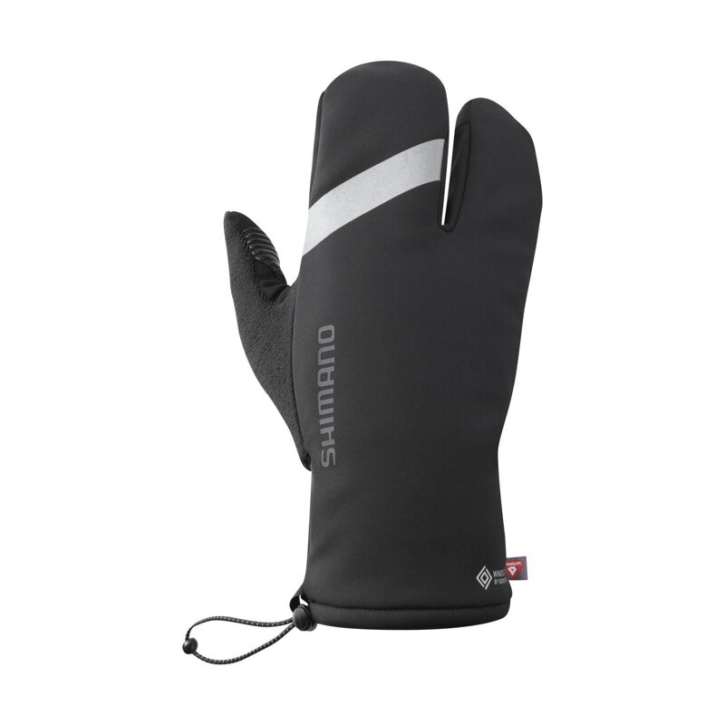 SHIMANO Rukavice WINDSTOPPER PRIMALOFT 2x2 čierne SHIMANO Rukavice WINDSTOPPER PRIMALOFT 2x2 čierne