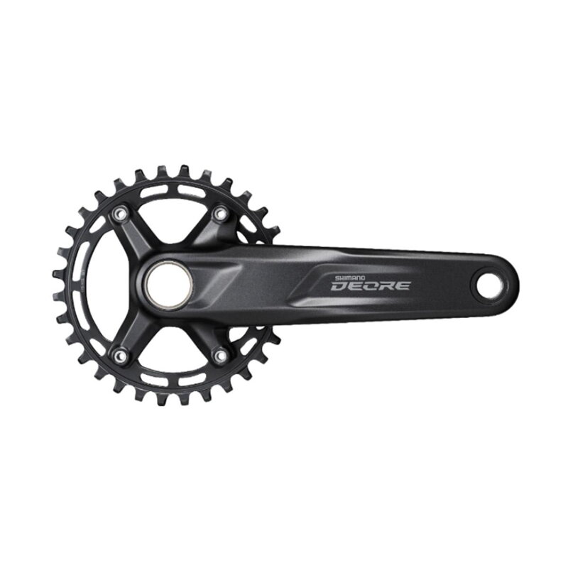 SHIMANO FC-M5100 Stred Deore 170mm 32z. 10/11-k. čierny dvojdielny bez ložísk SHIMANO FC-M5100 Stred Deore 170mm 32z. 10/11-k. čierny dvojdielny bez ložísk