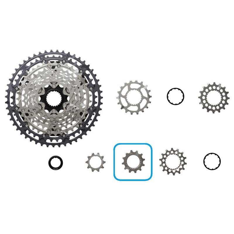 SHIMANO Pastorok 12z. CS-M9200/M8200 10-51z. 12-k. SHIMANO Pastorok 12z. CS-M9200/M8200 10-51z. 12-k.