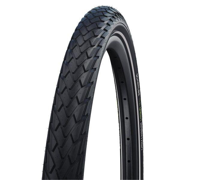 SCHWALBE Plášť MARATHON 27.5x2.35 (60-584) 67EPI 1010g Perf GreenGuard Addix Eco reflex SCHWALBE Plášť MARATHON 27.5x2.35 (60-584) 67EPI 1010g Perf GreenGuard Addix Eco reflex