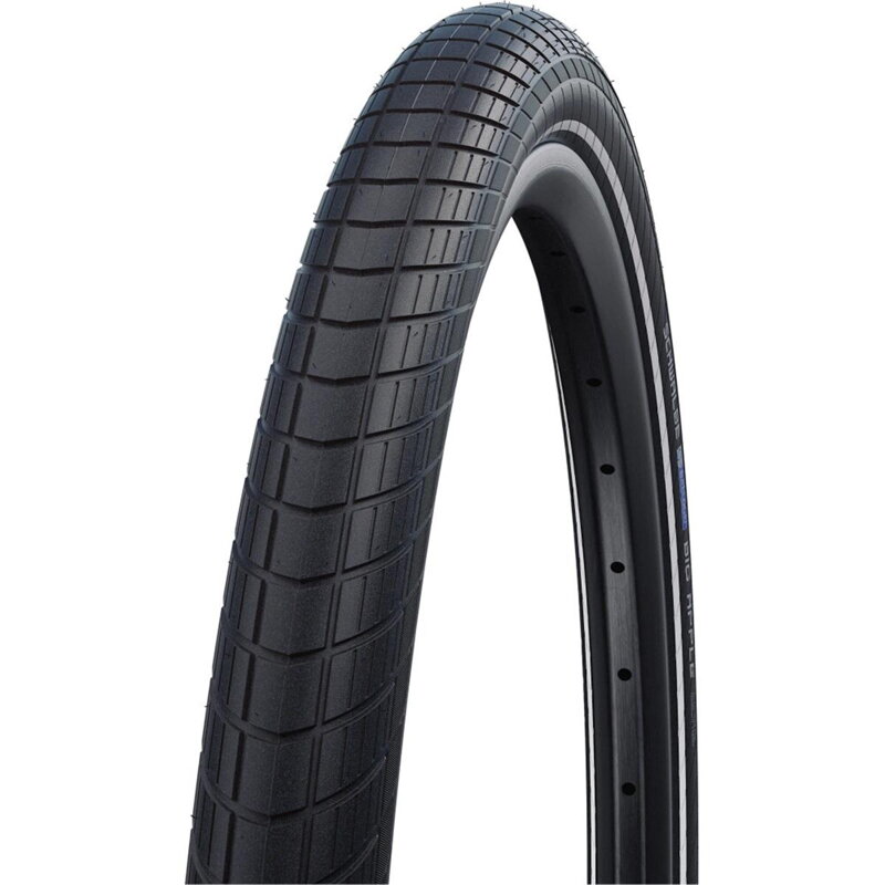 SCHWALBE Plášť BIG APPLE 28x2.35 (60-622) 67EPI 890g Perf RaceGuard Addix reflex SCHWALBE Plášť BIG APPLE 28x2.35 (60-622) 67EPI 890g Perf RaceGuard Addix reflex