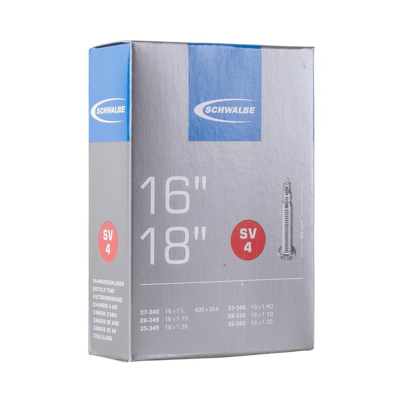 SCHWALBE Duša SV4 (28/37-340/355) FV 40mm 85g SCHWALBE Duša SV4 (28/37-340/355) FV 40mm 85g