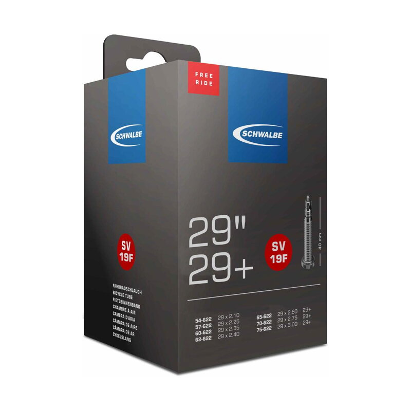 SCHWALBE Duša FREERIDE SV19F 29x2.10/3.00 (54/75-584/622) FV 40mm 215g