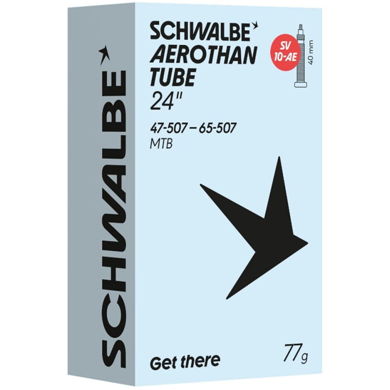SCHWALBE Duša AEROTHAN TUBE SV10-AE (47/65-507) FV 40mm 77g TPU