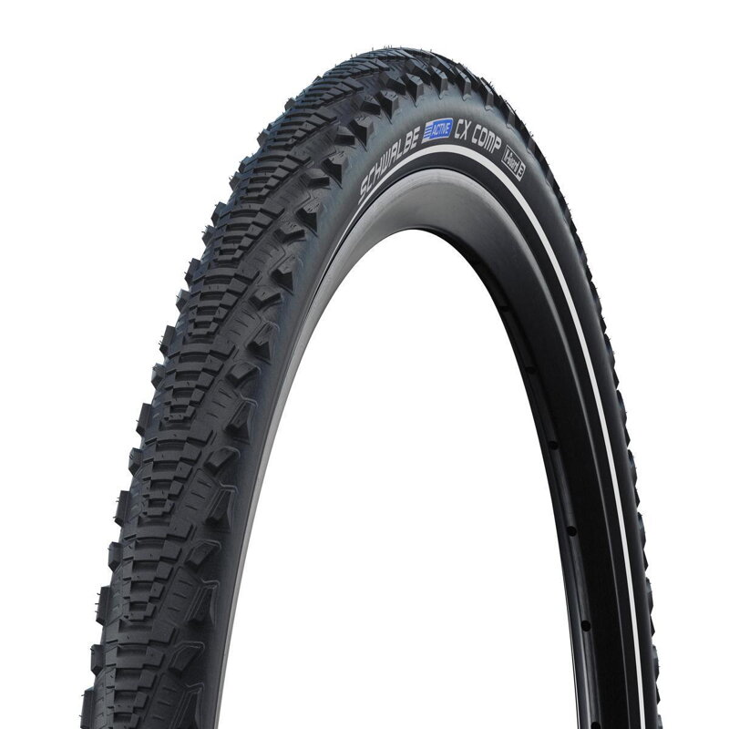 SCHWALBE Plášť CX COMP 24x1.75 (47-507) 50EPI 525g K-Guard SBC reflex
