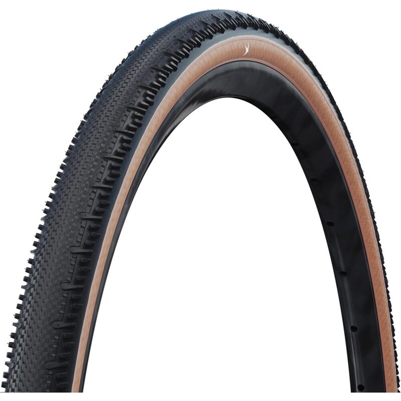 SCHWALBE Plášť G-ONE RS PRO 700x40C (40-622) 67EPI 475g TLR Evo V-Guard RACE PRO Addix Race hnedý bok skladac