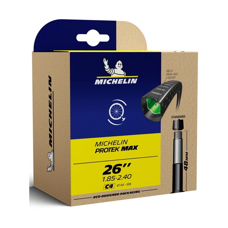 MICHELIN Duša C4 PROTEK MAX 26x1.85/2.40 (47/61-559) AV 48mm 330g