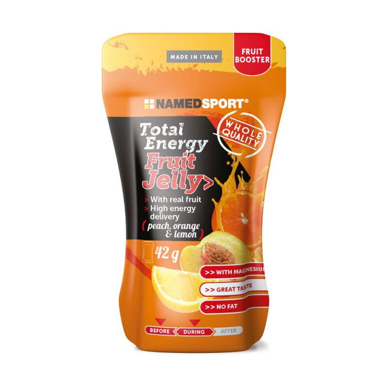 NAMEDSPORT Želé TOTAL ENERGY FRUIT broskyňa, pomaranč, citrón 42g exp 02/2026 Q1