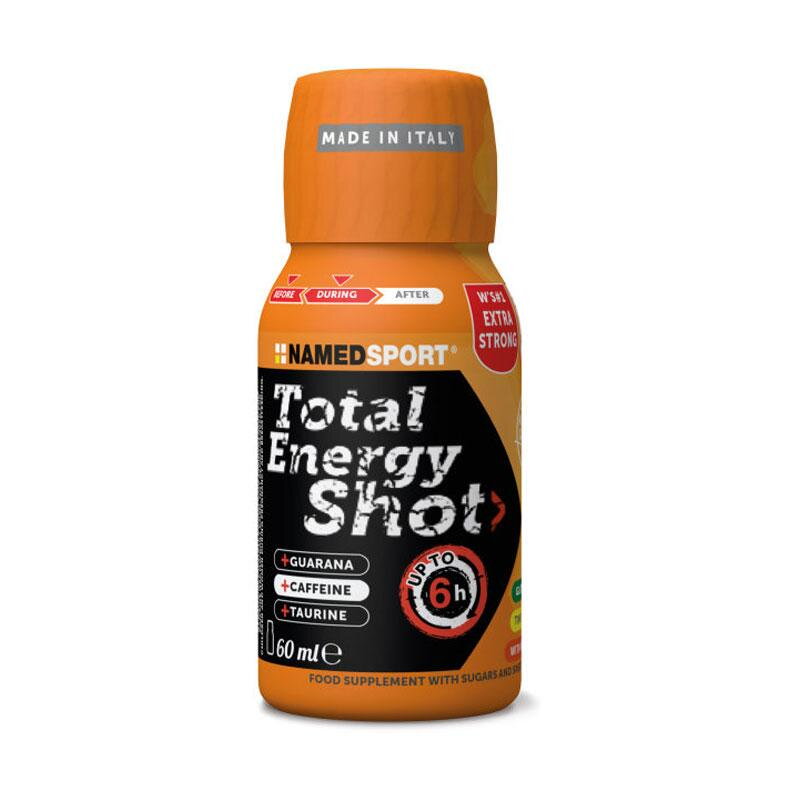 NAMEDSPORT Nápoj TOTAL ENERGY SHOT pomaranč s kofeinom 60ml