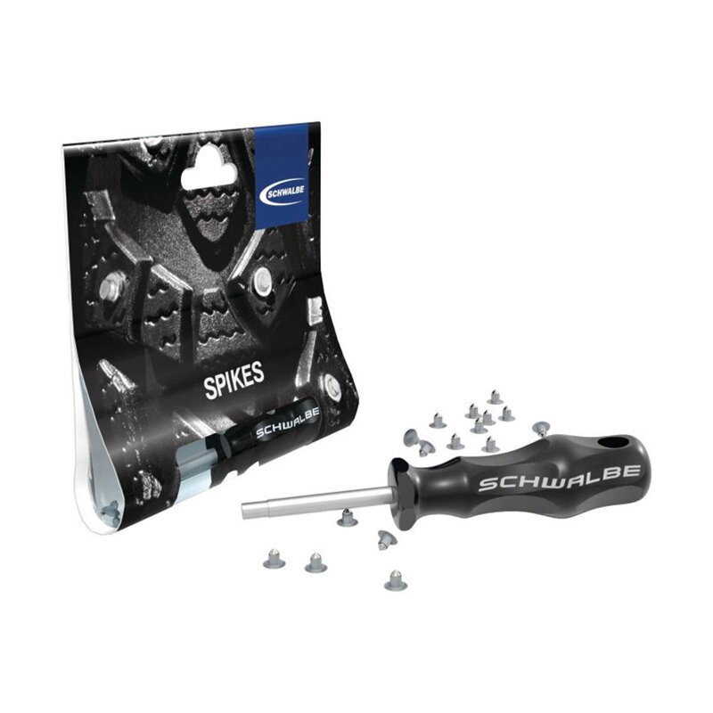 SCHWALBE Náradie na hroty pre zimné plášte + 50ks hrotov