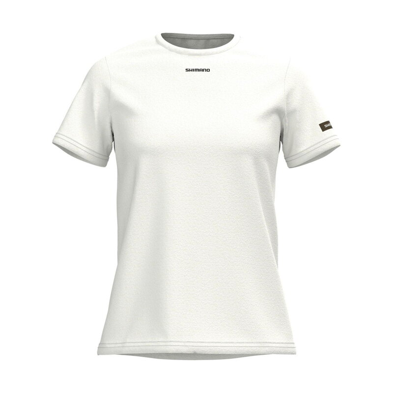 SHIMANO Tričko SENTIERO dámske biele logo