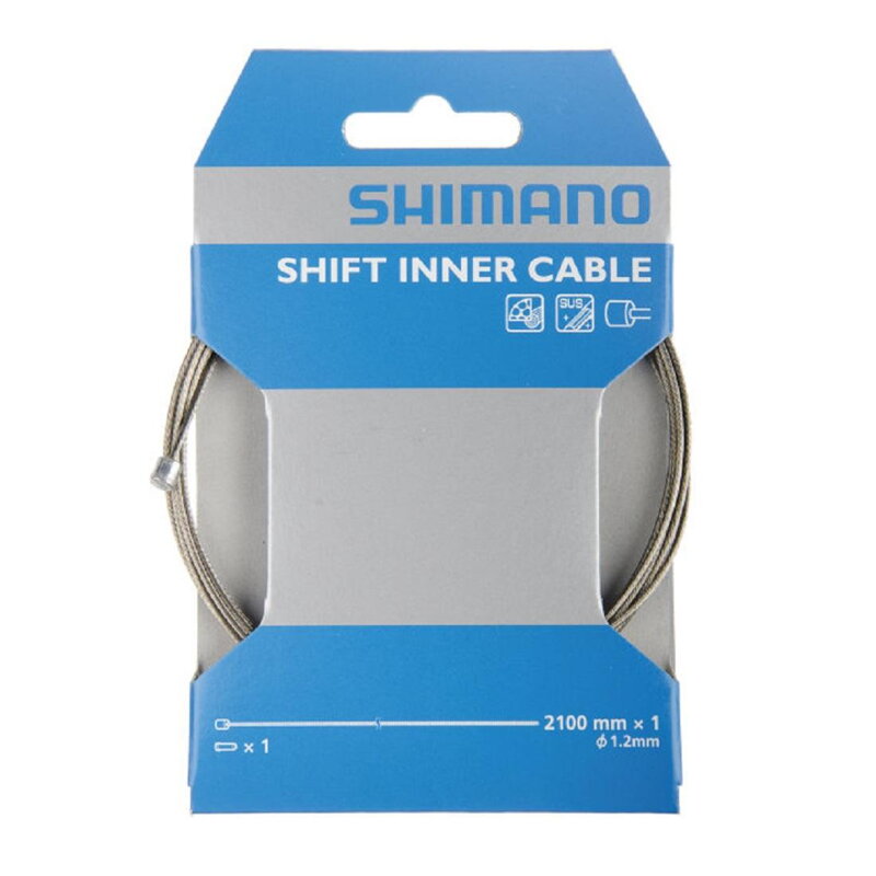 SHIMANO Lanko radiace 1,2x2100mm nerezové + koncovka