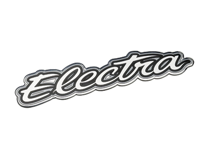 Electra Frame Badge - Strieborná Electra Frame Badge - Strieborná