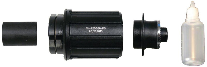 Tělo ořechu Freehub Bontrager Race Lite/Race X Lite/Aeolus v2, 9 rychlostí - Čierna Tělo ořechu Freehub Bontrager Race Lite/Race X Lite/Aeolus v2, 9 rychlostí - Čierna