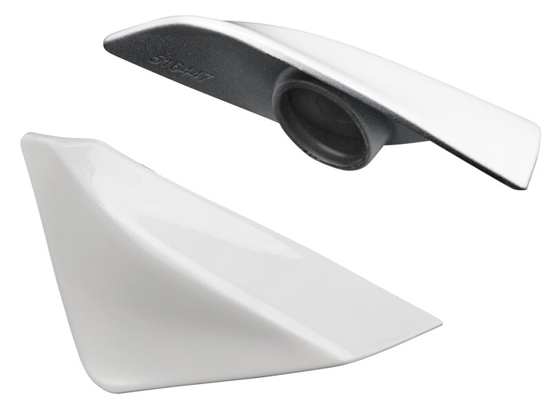 Trek Madone 9 Aero IsoSpeed Cover Set - Trek White Trek Madone 9 Aero IsoSpeed Cover Set - Trek White