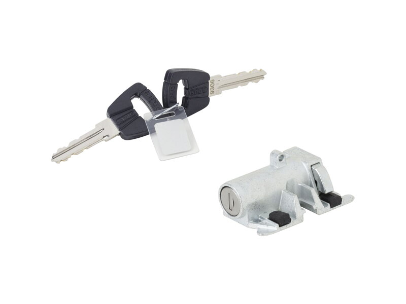 ABUS Bosch Smart System T82 Downtube Battery Lock - Strieborná