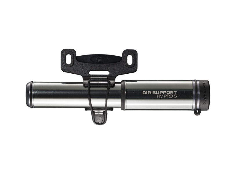 Pumpička Bontrager Air Support HV Pro Mini - Strieborná Pumpička Bontrager Air Support HV Pro Mini - Strieborná