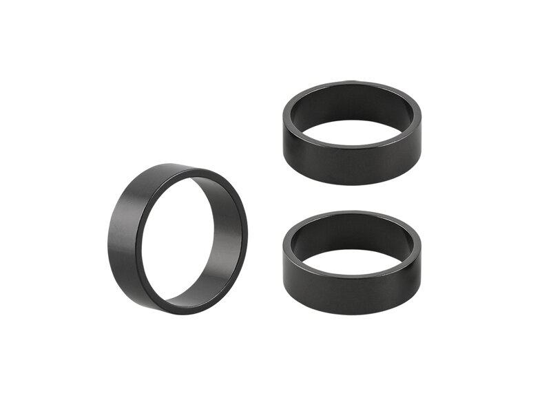 Bontrager 10mm Alloy Headset Spacer - 3 Pack - Čierna Bontrager 10mm Alloy Headset Spacer - 3 Pack - Čierna