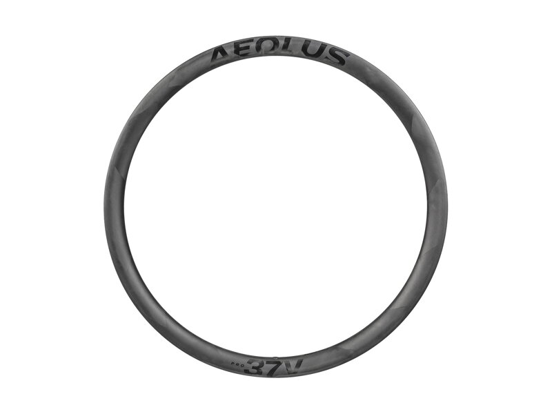 Bontrager Aeolus Pro 37V 700c TLR Disc Road Rim - Čierna Bontrager Aeolus Pro 37V 700c TLR Disc Road Rim - Čierna