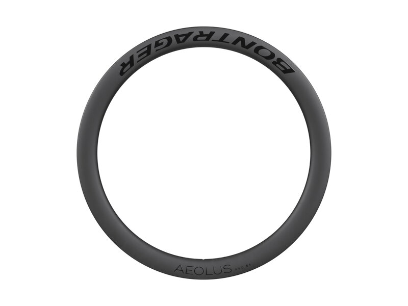 Bontrager Aeolus Pro 51 700c TLR Disc Road Rim - Čierna