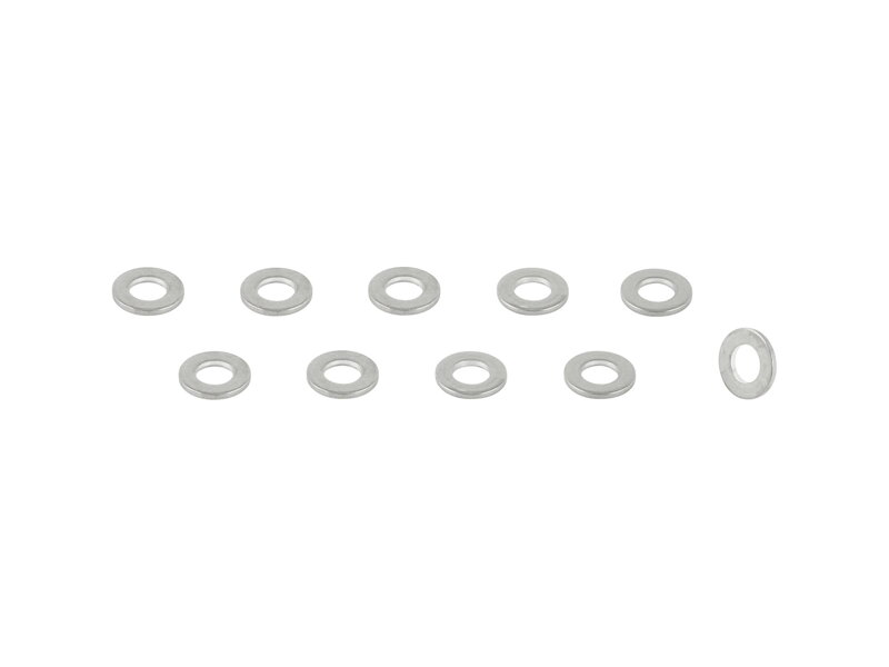 Bontrager Aeolus Pro Spoke Nipple Washers - Strieborná