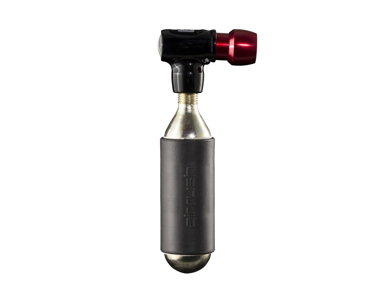 Pumpička Bontrager Air Rush Elite CO₂ - Červená/čierna