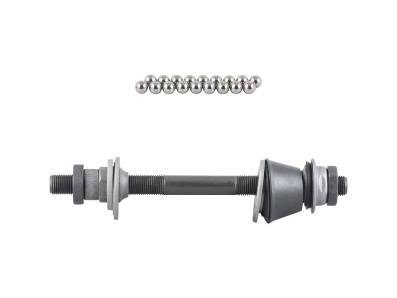 Bontrager Approved Loose Ball 11-Speed Road Hub Axle Kit - Strieborná/čierna Bontrager Approved Loose Ball 11-Speed Road Hub Axle Kit - Strieborná/čierna