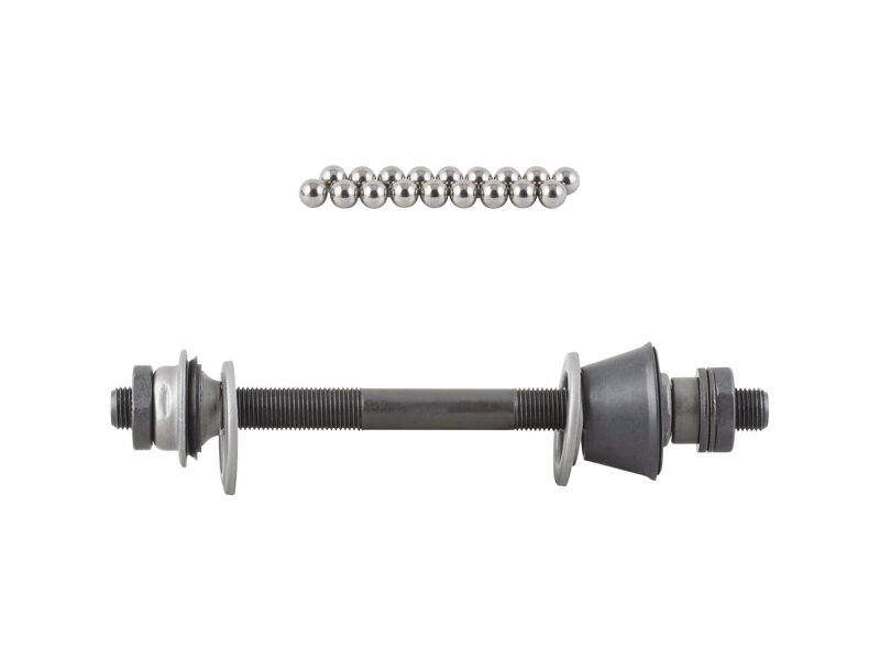 Bontrager Approved Loose Ball City/MTB Rear Hub Axle Kit - Strieborná/čierna Bontrager Approved Loose Ball City/MTB Rear Hub Axle Kit - Strieborná/čierna