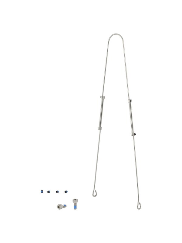 Bontrager NCS 45mm Fender Alloy Front Strut Kit - Šedá