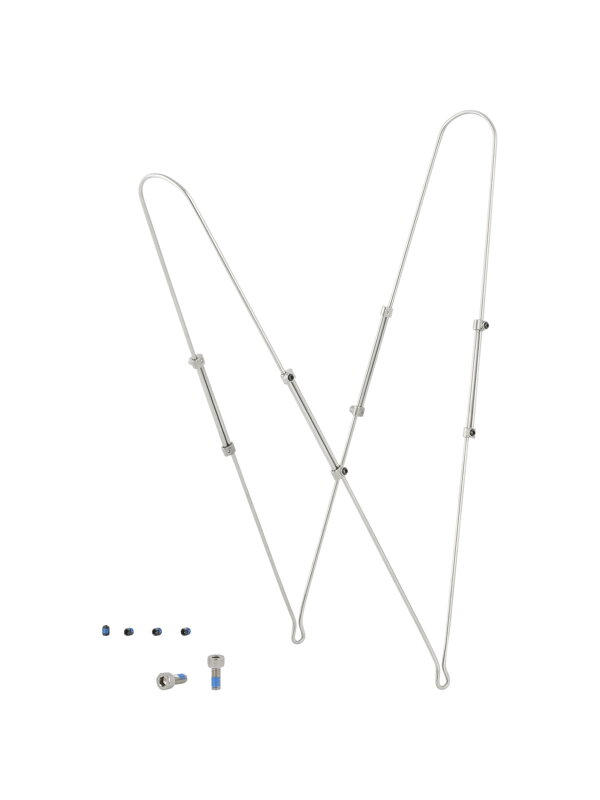 Bontrager NCS 45mm Fender Alloy Rear Strut Kit - Šedá Bontrager NCS 45mm Fender Alloy Rear Strut Kit - Šedá