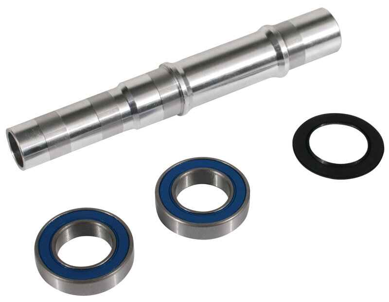 Bontrager Rhythm Comp Axle Kit - Strieborná/čierna Bontrager Rhythm Comp Axle Kit - Strieborná/čierna