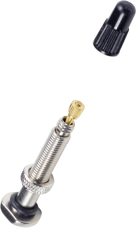 Dřík ventilu pro bezdušová kola Bontrager TLR s kulatou základnou Dřík ventilu pro bezdušová kola Bontrager TLR s kulatou základnou