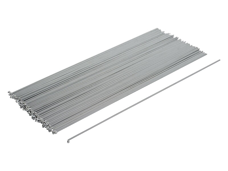 Bontrager Round J-Bend Spoke - Box of 100 - Strieborná