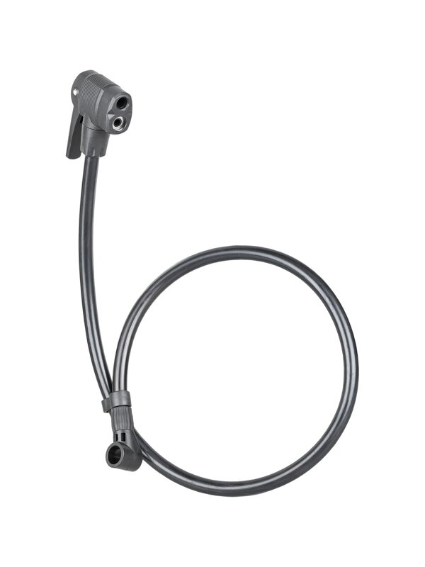 Hlava pumpy Bontrager TLR Flash Can s hadicí - Čierna