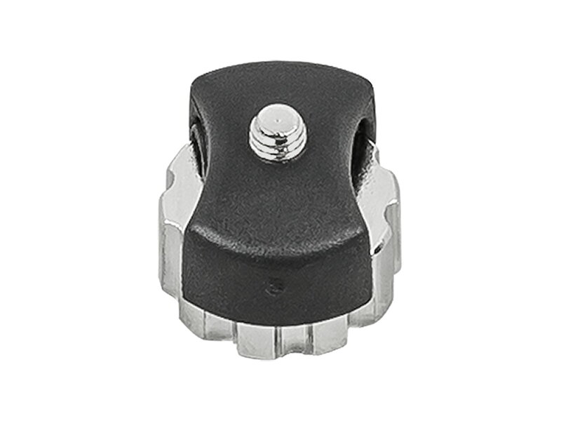 Bontrager Threaded Wheel Magnet - Čierna/Silver Bontrager Threaded Wheel Magnet - Čierna/Silver