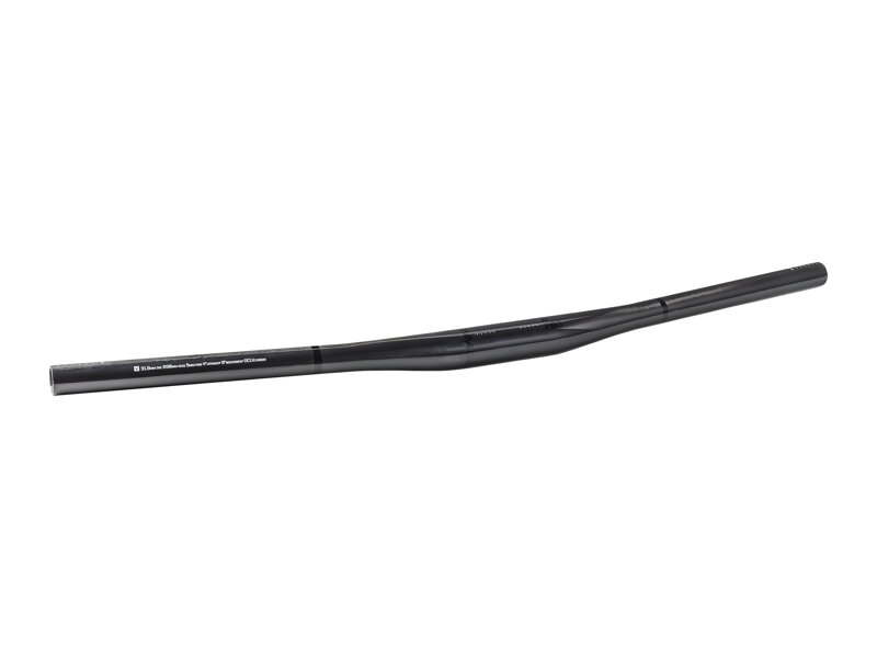 Bontrager Urban 31.8 Carbon Cruiser Handlebar - Čierna