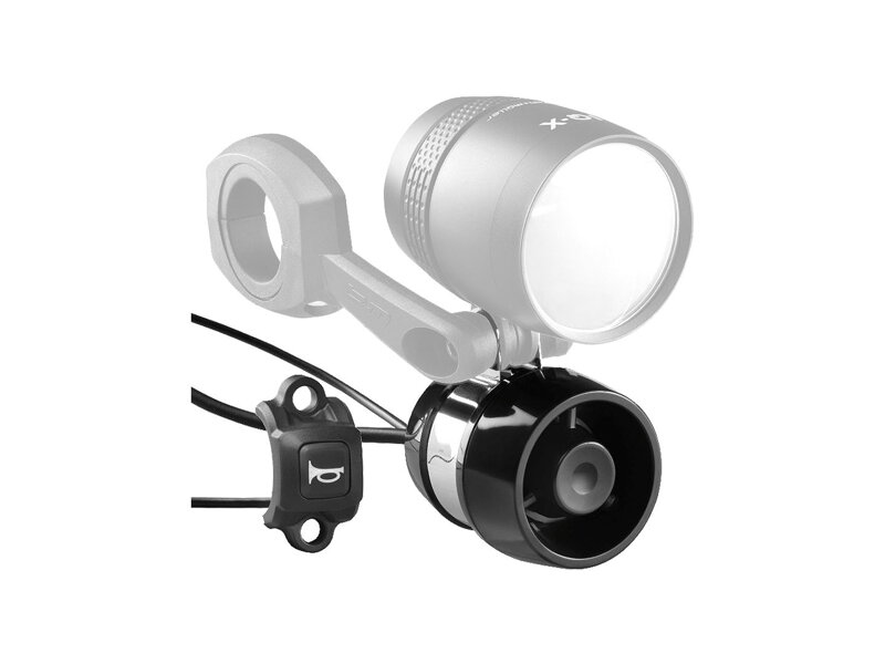 Busch + Müller S-Pedelec Bicycle Horn - Čierna Busch + Müller S-Pedelec Bicycle Horn - Čierna