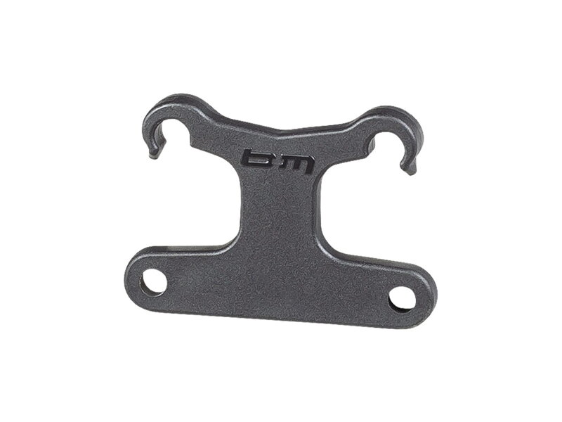Busch + Müller Saddle Rail Mount - Tmavošedá Busch + Müller Saddle Rail Mount - Tmavošedá